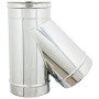 Raccordo a y braga mf codino m inox 5 decimi aisi 316 (250mm)