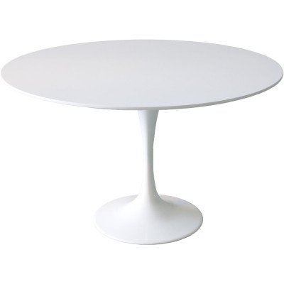 Generico tavolo design stile tulip piano in legno laccato e pied