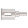 Topex 57h285 fresa diamantata pe per piastrelle, 18 mm ds