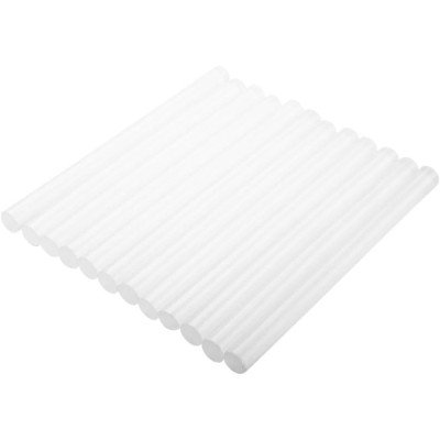 Topex 42e113 sticks di colla 11 1/250 mm 12 pezzi trasparente ds