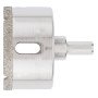 Topex 57h295 fresa diamantata pe per piastrelle, 60 mm ds