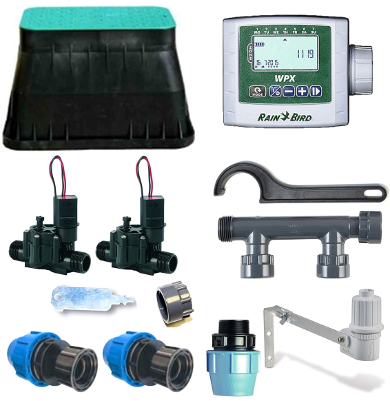 Kit completo irrigazione con Centralina Rain Bird da Pozzetto pr