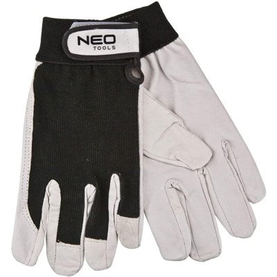 Topex 97-604 guanti da lavoro, p pelle di suino 8