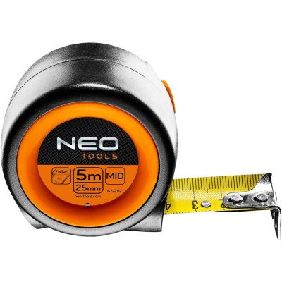 Topex 67-215 flessometro in acci ciao compatto 5 m x 25 mm sto ds