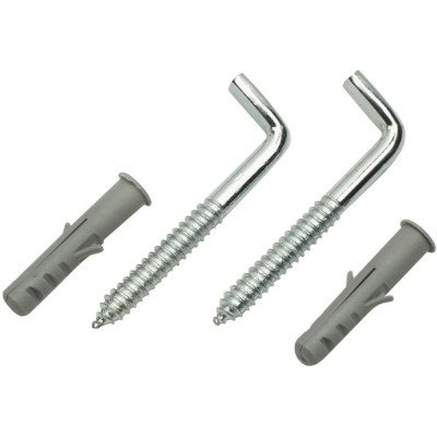 Serie 2 viti acciaio zincato fissaggio cassetta-scaldabagno 10mm