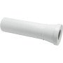 Tubo wc rigido dritto 100 lunghezza 40cm goplast 1316dir040