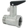 Valvola di sicurezza per scaldabagno mf 1/2 con leva goplast 900