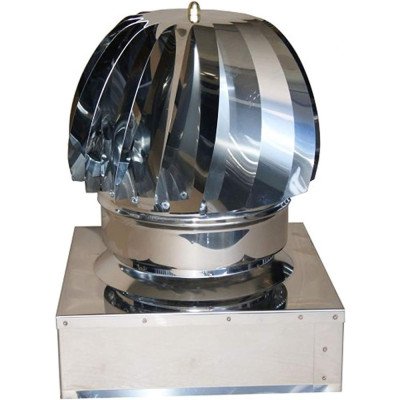 Comignolo girevole aspiratore fumi fumaiolo eolico testa radiant