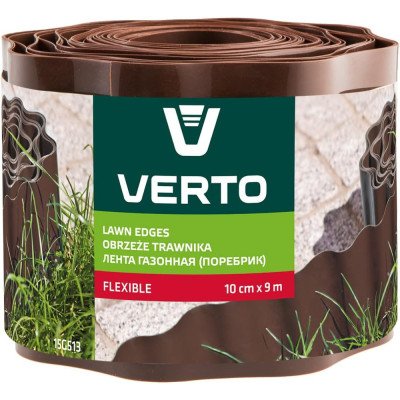 Topex 15g513 bordo di separazion one 10 cm x 9 m, marrone