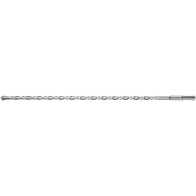 Topex 60h619 punta da muro sds p plus, 8 x 400 mm, s4 ds