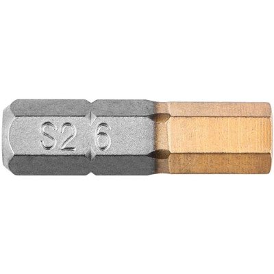 Topex 57h970 punte giravite, esa sagonale 6 x 25 mm, 2 pezzi