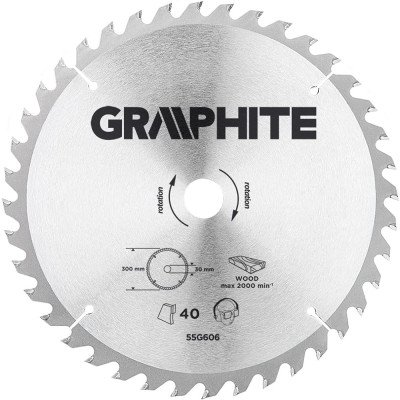 Topex 55h606 lama per sega circo colare carburo compatto 300 x ds