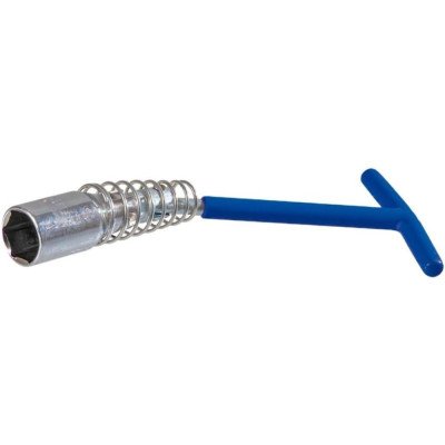 Topex 37d051 chiave per candela a snodata, 21 mm ds
