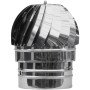Cappello girevole in acciaio inox per canne fumarie (dn 80)