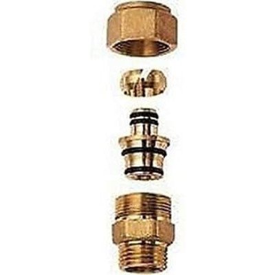 6150 16 16 rosone doppio per valvole monotubo e bitubo far