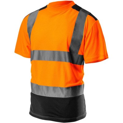Topex 81-731-xl t-shirt alta vis bilità , arancione nero, taglia