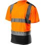 Topex 81-731-xl t-shirt alta vis bilità , arancione nero, taglia