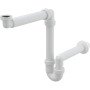 Alcaplast a434 sifone salvaspazio, bianco