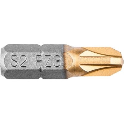 Topex 57h965 punte giravite pz3 3 x 25 mm, 2 pezzi