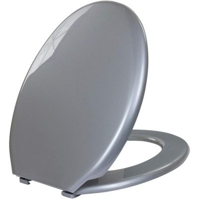 Elitekoopers - sedile wc universale in plastica ovale per bagno,