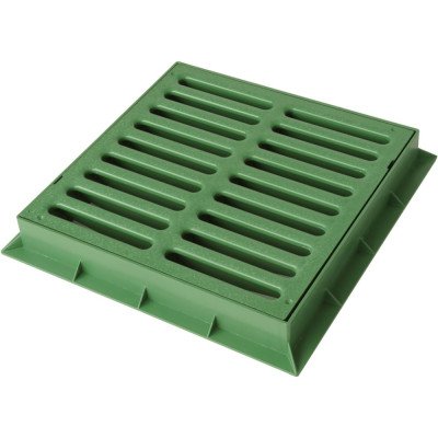 Telaio con griglia top pp 30x30 verde traffic b077y5m97j