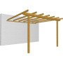 Pergola addossata 400x300 losa lo pgad400300