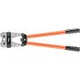 Topex 01-531 pinza per terminali li 10-120 mm2, 610 mm