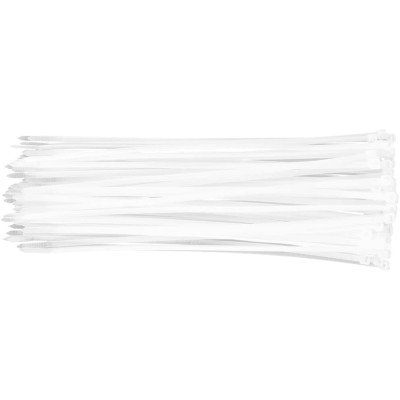 Topex 01-604 fascette a cravatta ta, 3.6 x 300 mm, bianco, 100 ds