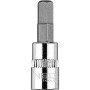 Topex 10-313 inserto esagonale h h6 su bussola 1/4, corto, 37mm