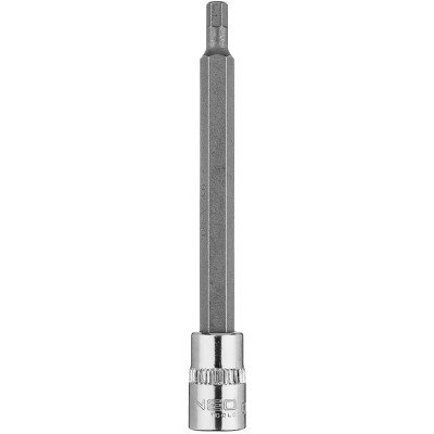 Topex 10-329 inserto esagonale h h4 su bussola 1/4, lungo, 37mm