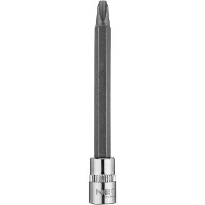 Topex 10-336 inserto giravite ph ph3 su bussola 1/4, lungo, 37mm