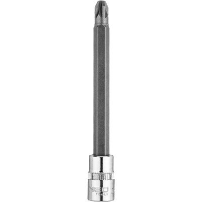 Topex 10-339 inserto giravite pz pz3 su bussola 1/4, lungo, 37mm