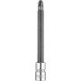 Topex 10-339 inserto giravite pz pz3 su bussola 1/4, lungo, 37mm