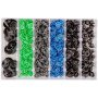 Topex 11-952 set di clip per aut uto opel, 300 pezzi