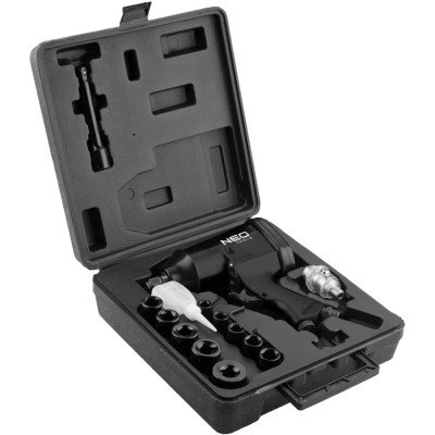 Topex 14-502 pistola pneumatica a 1/2 320nm set con bussole a ds