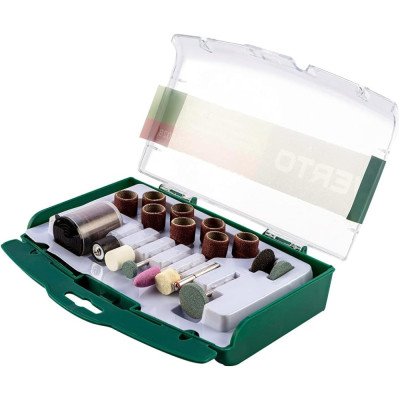 Topex 50g028 accessori per mini i smerigliatrice, set 71 pz ds