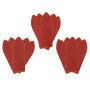 Topex 54h008 carta per levigare e con attacco a velcro delta 32