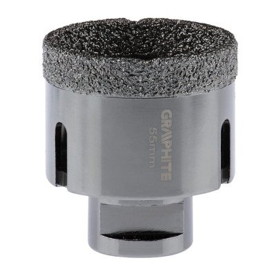 Topex 55h313 fresa diamantata 5 55 mm x m14 ds
