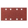 Topex 55h740 carta levigante con on velcro 93 x 185 mm k120 se ds