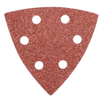 Topex 55h765 carta levigante a d delta 93 x 93 mm k80 5 pezzi ds
