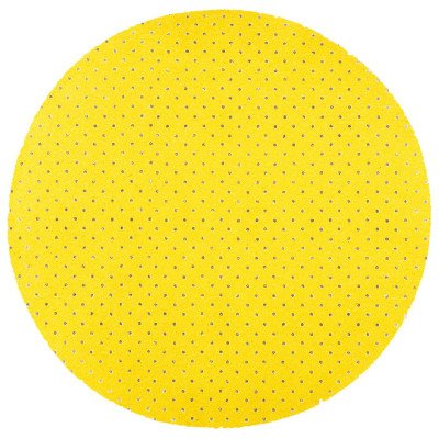 Topex 55h781 disco levigante con on velcro 225 mm k180 5 pezzi ds
