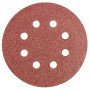 Topex 55h940 disco levigante con on velcro 125 mm k60 5 pezzi ds