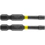 Topex 56h526 inserti ad impatto o tx25 x 50 mm, 2 pz ds
