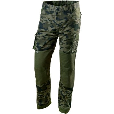 Topex 81-221-m pantaloni da lavo ro camo 65% cotone + 35% poli ds