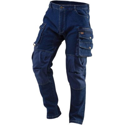 Topex 81-228-m pantaloni da lavo ro denim ginocchia rinforzate ta