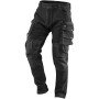 Topex 81-236-s pantaloni da lavo ro denim, nero, taglia s