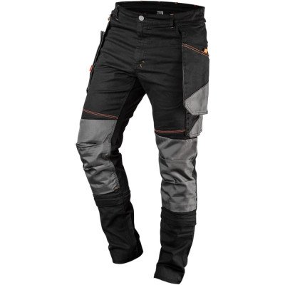 Topex 81-239-s pantaloni da lavo ro hd slim, taglia s
