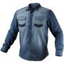 Topex 81-549-xxxl camicia da lav denim, taglia xxxl