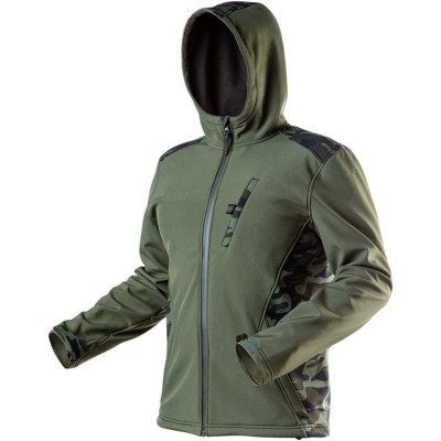 Topex 81-553-xl giacca da lavoro softshell olive membrana idrores