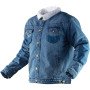 Topex 81-557-l giacca da lavoro denim, imbottita, taglia l ds
